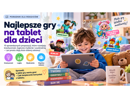10 najbardziej rozwojowych gier na tablet dla dzieci i młodzieży