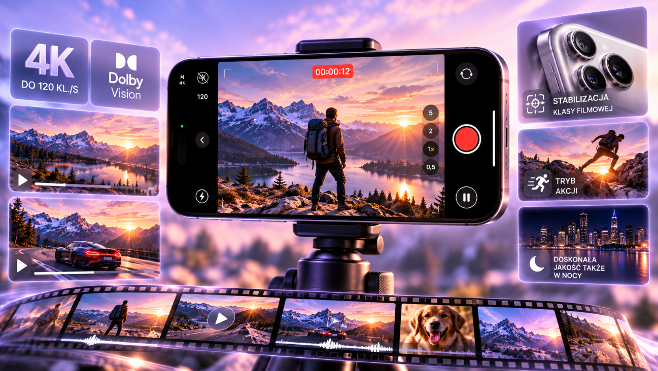 iPhone 17 Pro Max – nagrywanie Dolby Vision 4K