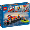 LEGO Klocki City 60373 Łódź strażacka