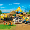 LEGO Klocki City 60391 Ciężarówki i dźwig z kulą wyburzeniową