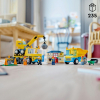 LEGO Klocki City 60391 Ciężarówki i dźwig z kulą wyburzeniową