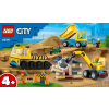 LEGO Klocki City 60391 Ciężarówki i dźwig z kulą wyburzeniową