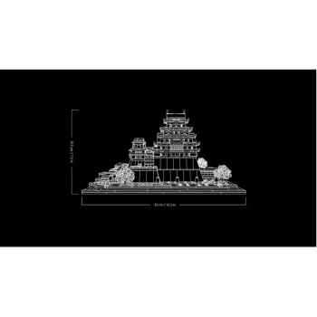 LEGO Klocki Architecture 21060 Zamek Himeji