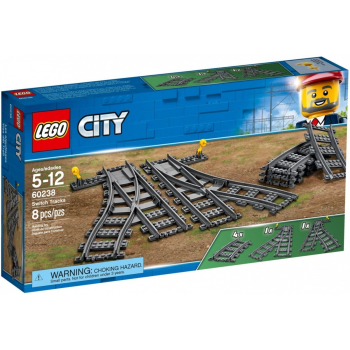 LEGO Klocki City 60238 Zwrotnice