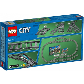 LEGO Klocki City 60238 Zwrotnice