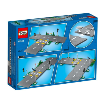 LEGO Klocki City 60304 Płyty drogowe