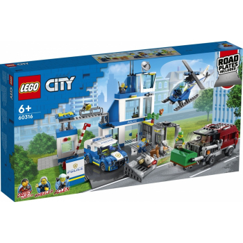 LEGO Klocki City 60316 Posterunek policji