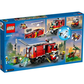 LEGO Klocki City 60374 Terenowy pojazd straży pożarnej
