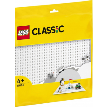 LEGO Klocki Classic 11026 Biała płytka konstrukcyjna