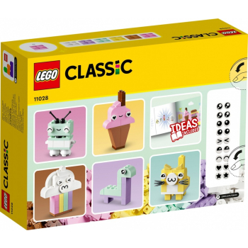 LEGO Klocki Classic 11028 Kreatywna zabawa pastelowymi
