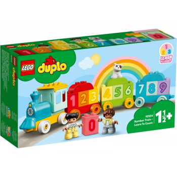 LEGO Klocki DUPLO 10954 Pociąg z cyferkami - nauka liczenia