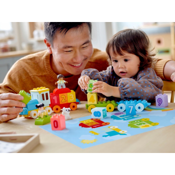 LEGO Klocki DUPLO 10954 Pociąg z cyferkami - nauka liczenia
