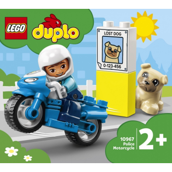 LEGO Klocki DUPLO 10967 Motocykl policyjny
