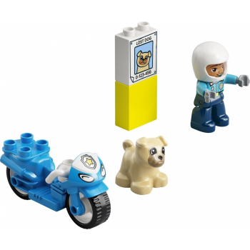 LEGO Klocki DUPLO 10967 Motocykl policyjny