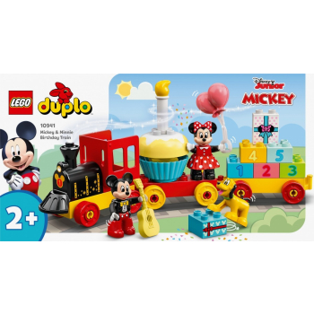 LEGO Klocki DUPLO Disney 10941 Urodzinowy pociąg myszek