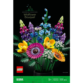 LEGO Klocki Icons 10313 Bukiet z polnych kwiatów