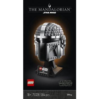 LEGO Klocki Star Wars 75328 Hełm Mandalorianina