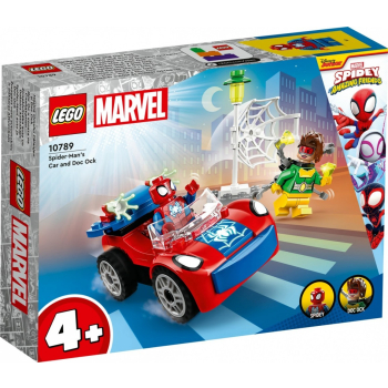 LEGO Klocki Super Heroes 10789 Samochód Spider-Mana i Doc Ock