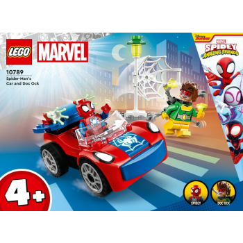 LEGO Klocki Super Heroes 10789 Samochód Spider-Mana i Doc Ock