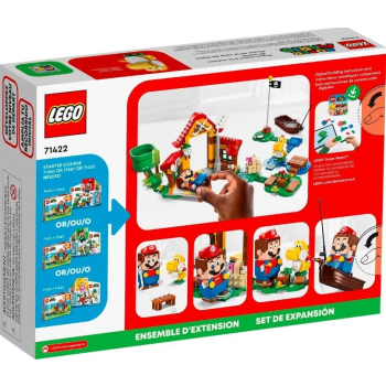 LEGO Klocki Super Mario 71422 Piknik w domu Mario - zestaw rozszerzający