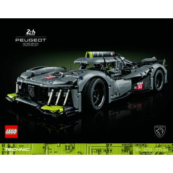 LEGO Technic 42156 PEUGEOT 9X8 24H Le Mans Hybrid Hypercar