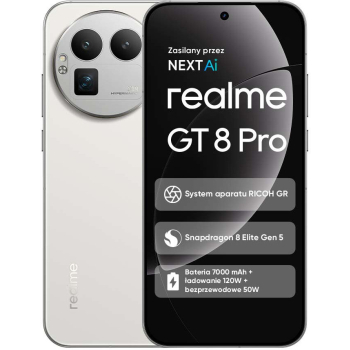 Realme GT8 pro 12/256GB Biały