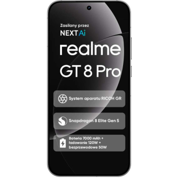 Realme GT8 pro 12/256GB Biały