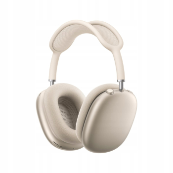 Słuchawki bezprzewodowe nauszne Apple AirPods Max złote / kremowe