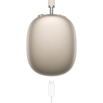 Słuchawki bezprzewodowe nauszne Apple AirPods Max złote / kremowe
