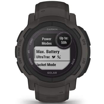 Smartwatch zegarek sportowy Garmin Instinct 2 Solar grafitowy