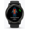 Smartwatch Garmin Venu 2 GPS Amoled Wi-Fi Bluetooth 5 ATM czarny