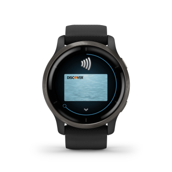Smartwatch Garmin Venu 2 GPS Amoled Wi-Fi Bluetooth 5 ATM czarny