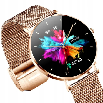 Smartwatch Manta Alexa złoty ZW