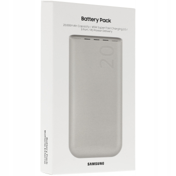 Powerbank Samsung EB-P4520XUEGEU 20000 mAh beżowy
