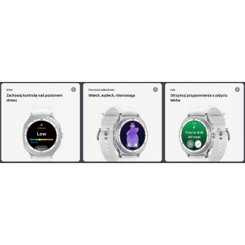 Smartwatch Samsung Galaxy Watch8 L500 Classic Biały