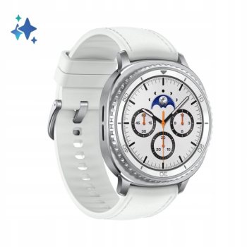 Smartwatch Samsung Galaxy Watch8 Classic Biały L505 LTE