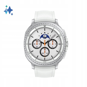 Smartwatch Samsung Galaxy Watch8 Classic Biały L505 LTE