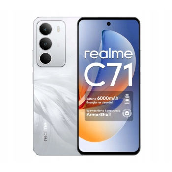 Smartfon realme C71 8 GB / 256 GB 4G (LTE) biały
