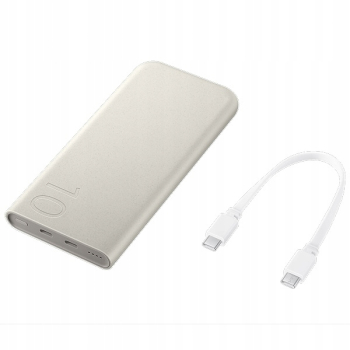 Powerbank Samsung EB-P3400XU 10000mAh Kremowy