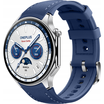 Smartwatch OnePlus Watch 2 GPS 47mm Amoled NFC Wi-Fi Bluetooth Nordic Blue
