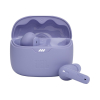 Słuchawki bezprzewodowe dokanałowe JBL Tune Beam fioletowe