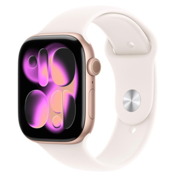 Smartwatch Apple Watch Series 11 GPS 46mm różowy S/M