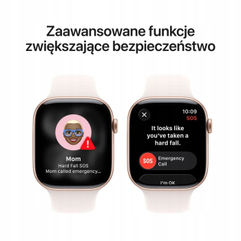 Smartwatch Apple Watch Series 11 GPS 46mm różowy M/L