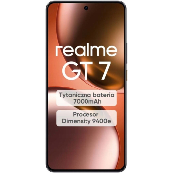 Smartfon realme GT 7 12/512GB 5G OLED NFC Dual SIM Czarny