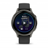 Garmin Venu 4 41 mm Czarny z paskiem silikonowym