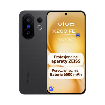 Smartfon vivo X200 FE 5G 12/512 GB 6.31" 120 Hz czarny ZW