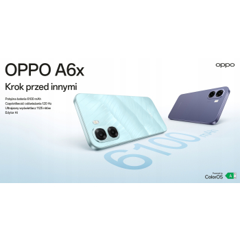 Smartfon Oppo A6x 4 GB / 128 GB 4G (LTE) niebieski