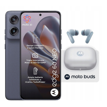 Motorola XT24 Moto Edge 60 Neo 12/256GB Szary + Buds Moto