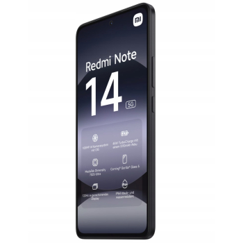 Smartfon Xiaomi Redmi Note 14 5G 6 GB / 128 GB 5G czarny