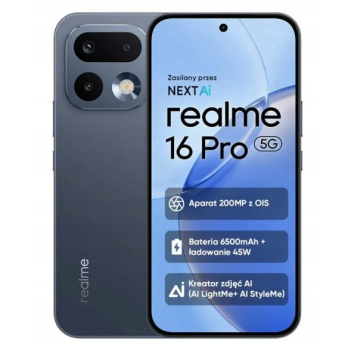 Smartfon Realme 16 Pro 8 GB / 256 GB 5G szary
